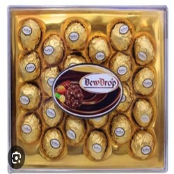 Dewdrop Choco Rectangle Golden