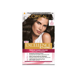 L'Oreal Paris Excellence Cream Shade 3 Dark Brown
