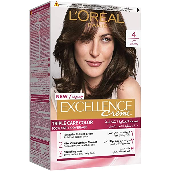 L'Oreal Paris Excellence Cream Shade 4 Brown