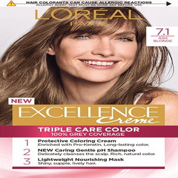 L'Oreal Paris Excellence Cream Shade 7.1 Ash Blonde