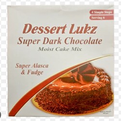 Dessert Lukz Cake Mix Super Dark Chocolate