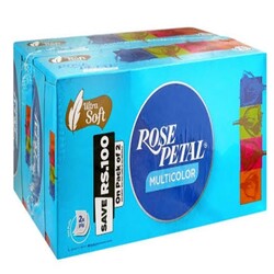 Rose Petal Multicolor Tissue