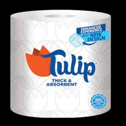 Tulip Toilet Roll White