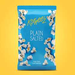 Korneez Popcorn Plain Salted 60g