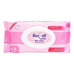 Nexton Mild & Gentle Baby Wipes 64 Pcs