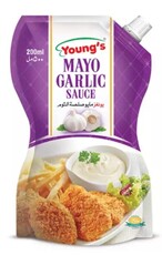 youngs garlic mayo sauce